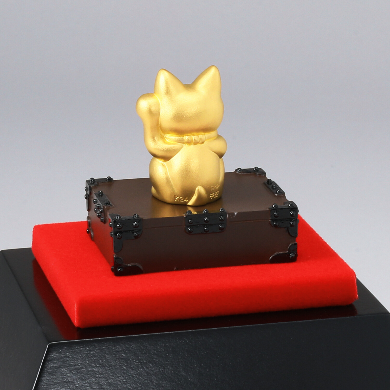 光則 純金　置物 “招き猫” ＜５ｇ＞