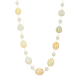ジュペレ　ジョーヌ １８Ｋ 白蝶パール＆ 国...