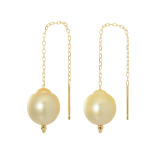 ジュペレ　ジョーヌ １８Ｋ 白蝶パール ロン...