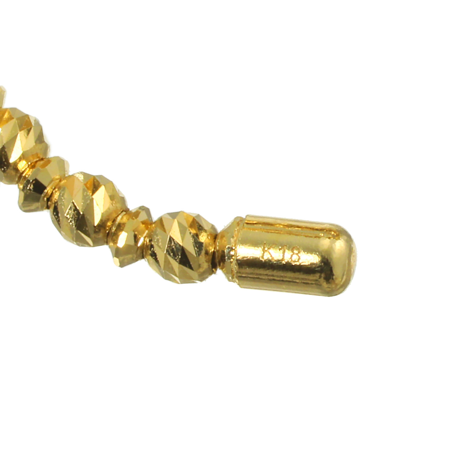 ジュペレ　ジョーヌ １８Ｋ １３ｍｍＵＰ ゴールデン白蝶パール スリーライン フレキシブルリング