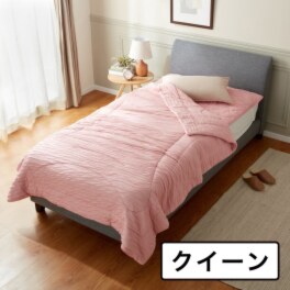モリリン 柔らかで贅沢な掛け心地 洗える！ なめらかシルクの 肌掛けふとん ＜クイーン＞