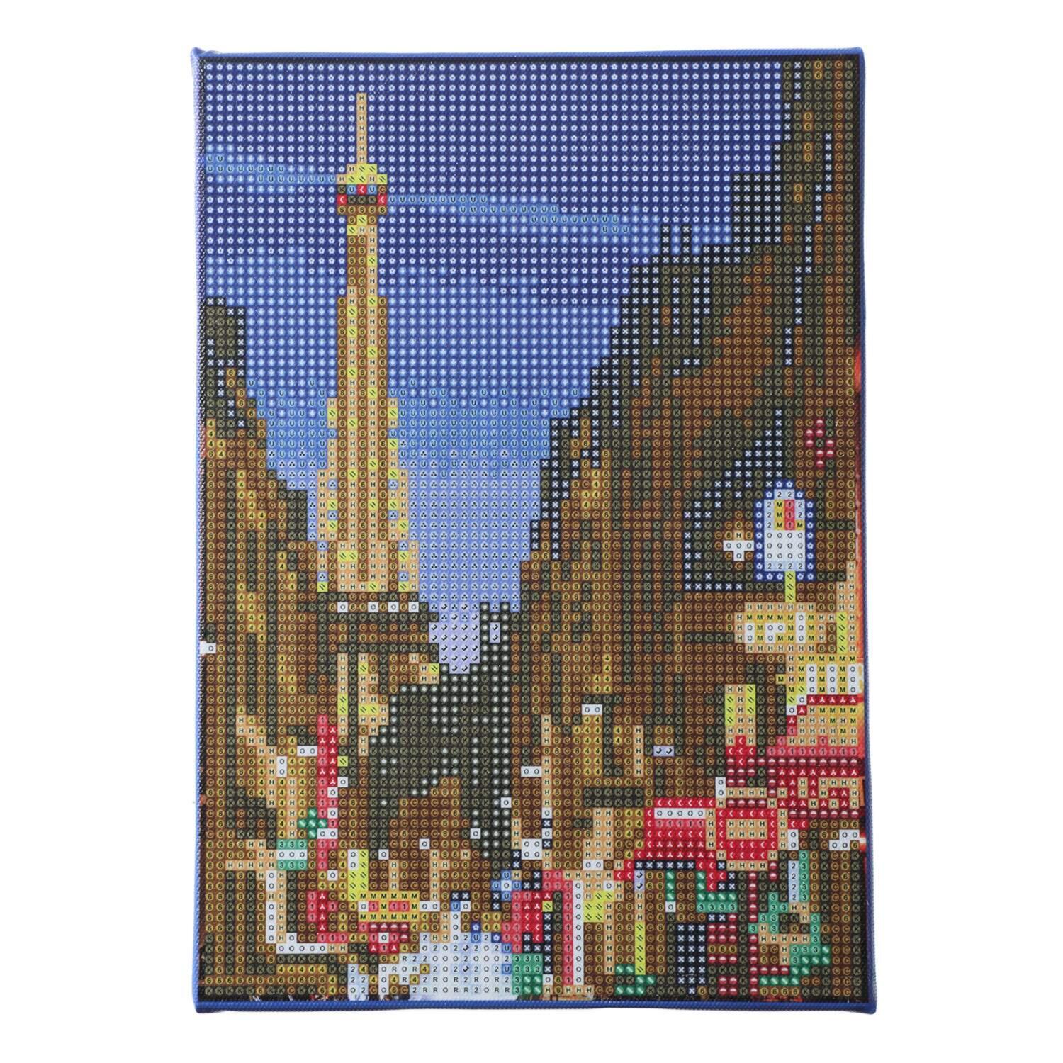ダイヤモンドフィックス 楽しみながら 頭の体操＆達成感を！ 煌めくキャンバスアート 世界の絶景２個セット