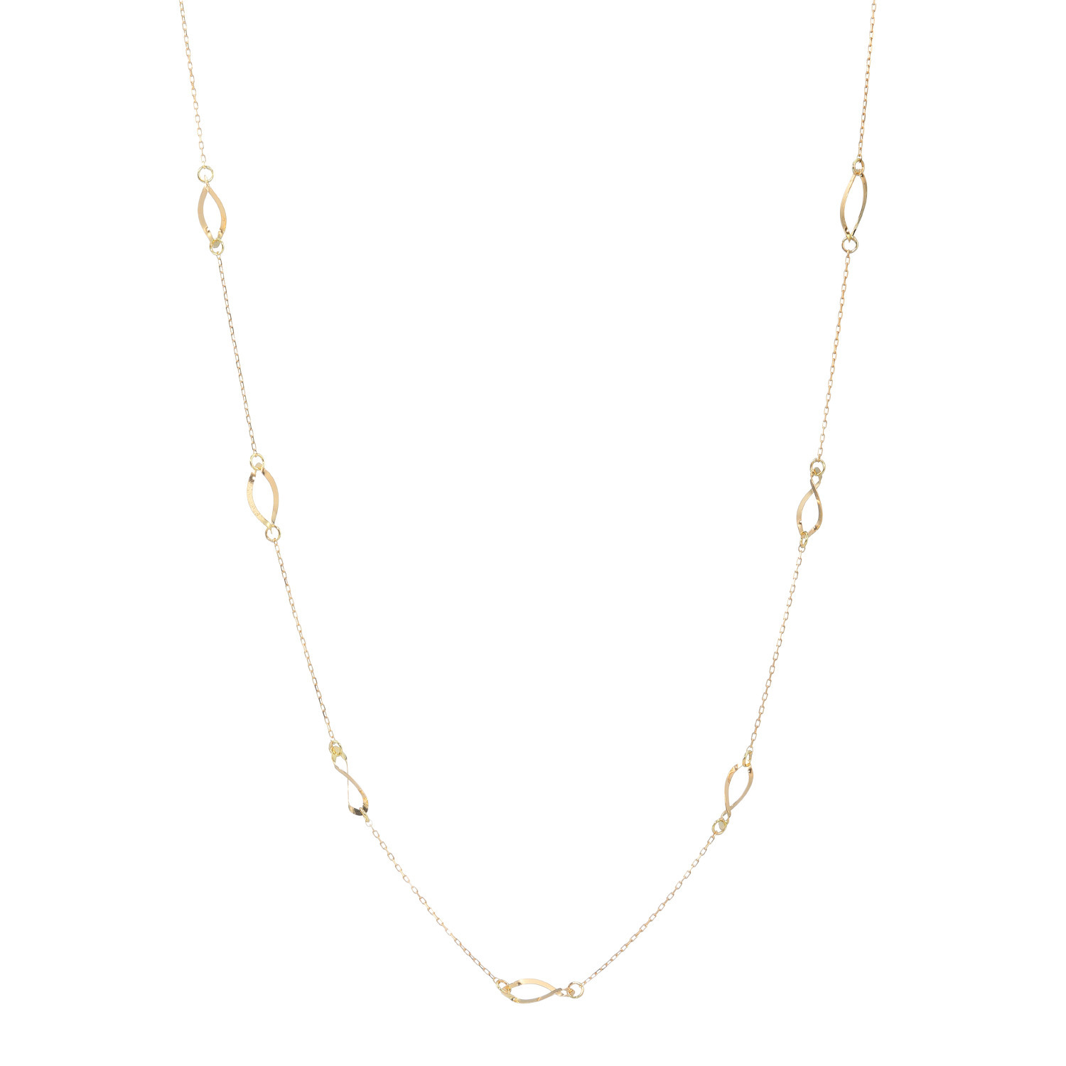 オロリナ １８Ｋ ヒネリジュノバ ロングネックレス