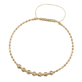 オロリナ １８Ｋ クロスランタン バング...