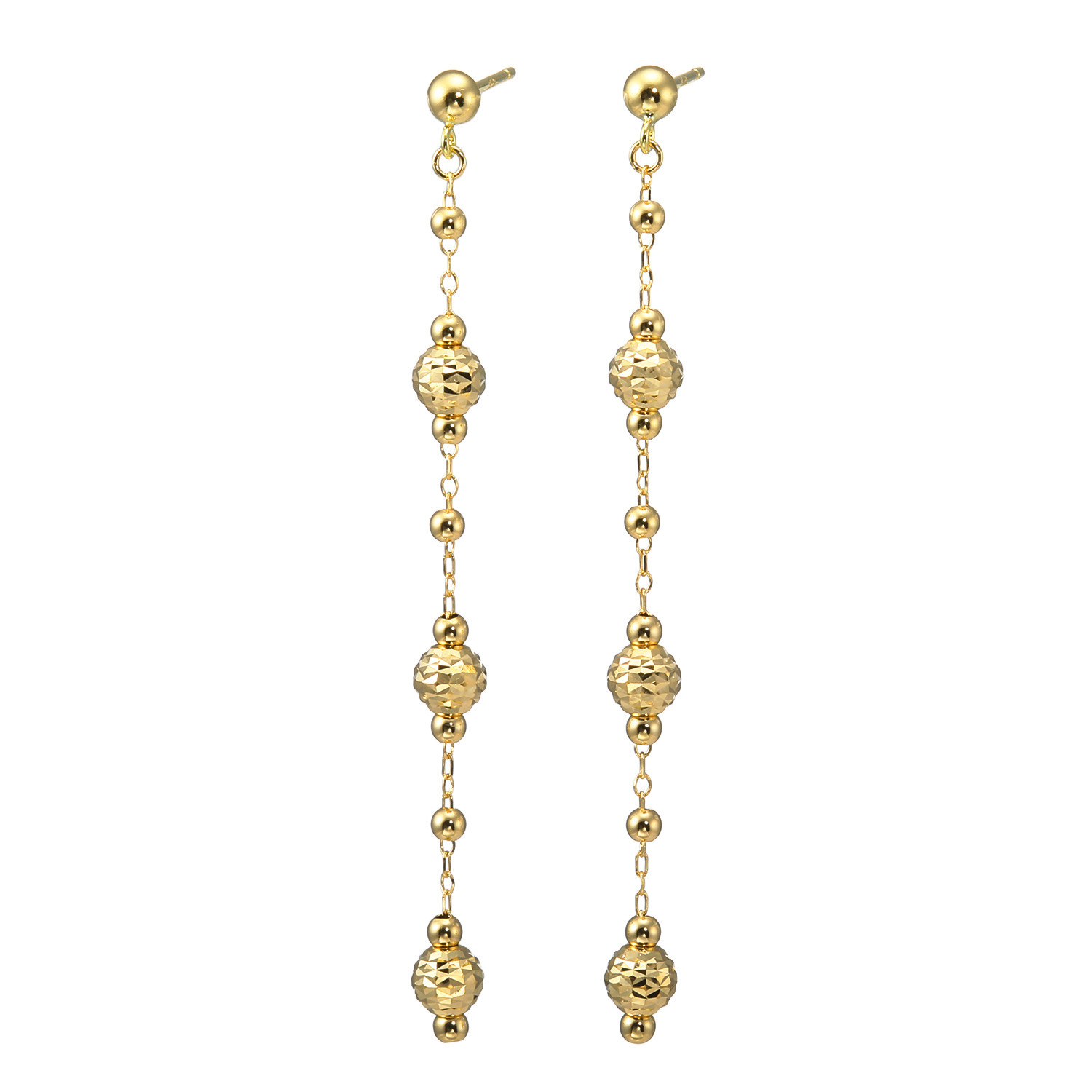 オロリナ １８Ｋ クロスランタン ピアス