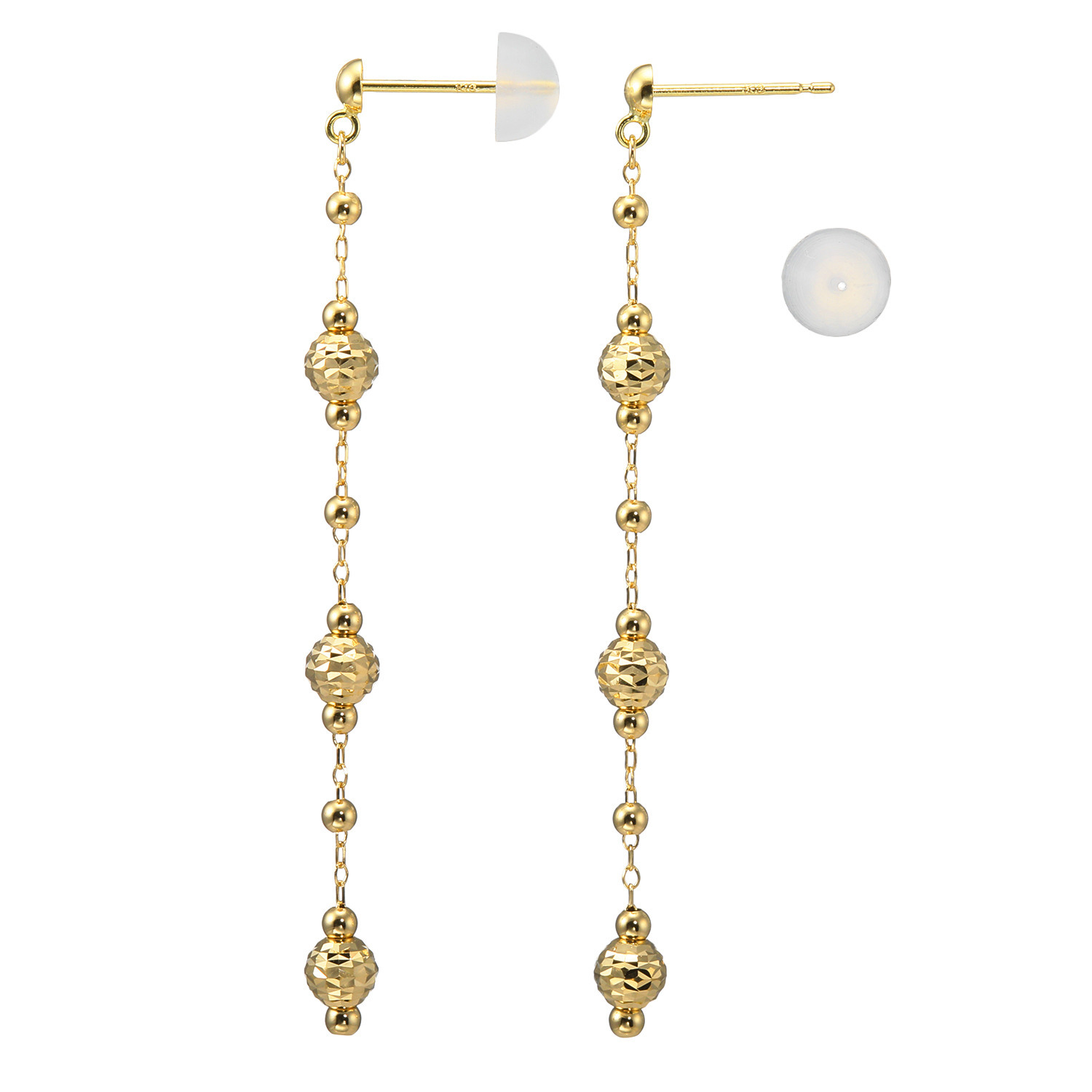 オロリナ １８Ｋ クロスランタン ピアス