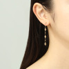 オロリナ １８Ｋ クロスランタン ピアス