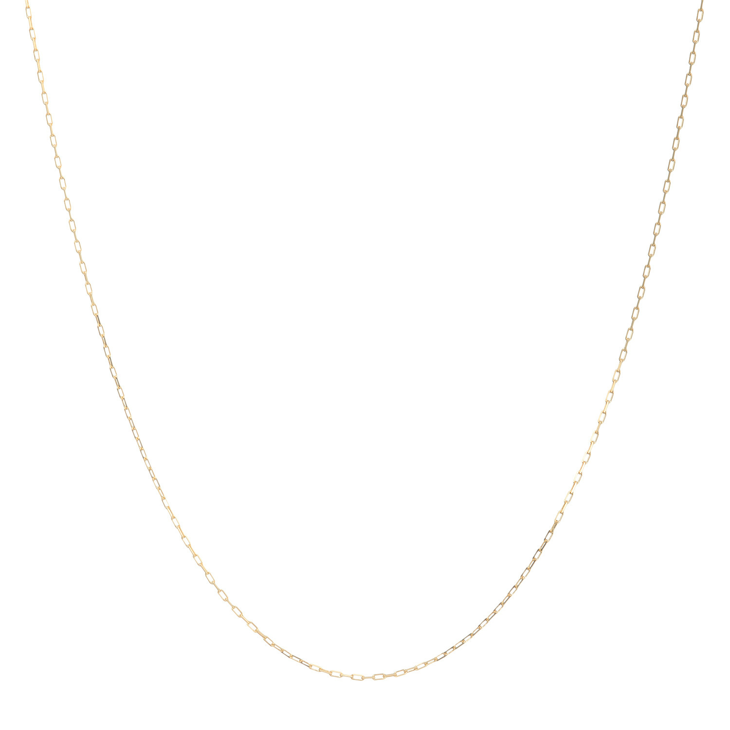 オロリナ １８Ｋ ケーブルチェーン ネックレス