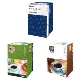 キューリグ Ｋカップ ホットとアイスの二刀流！ 香りとバランスの良い コクを楽しめるコーヒー ３種セット