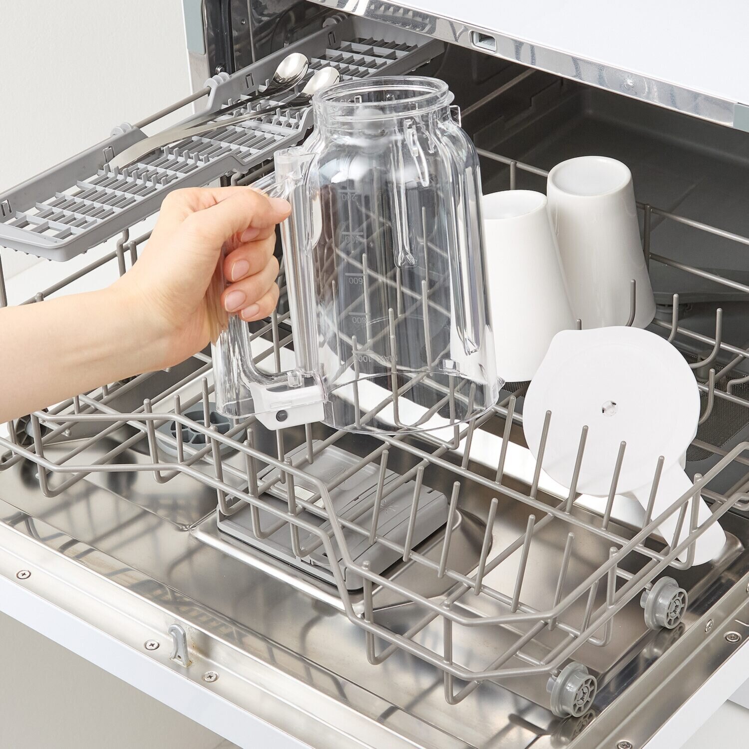 タイガー サイクロン水流と ４枚刃でハイパワー粉砕 コンパクトミキサー ＳＬＣ−Ｂ１００ＷＭ レシピ特別セット
