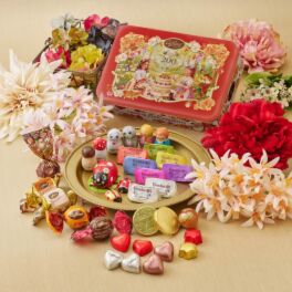 カファレル チョコレートボックス ２００周年記念缶 ＜ハッピーバースデー＞