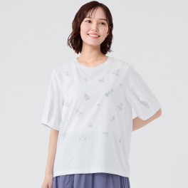 アリュメット スパンコールデザイン Ｔシャツ