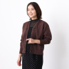 イロプライム 大人の レース付カーディガン