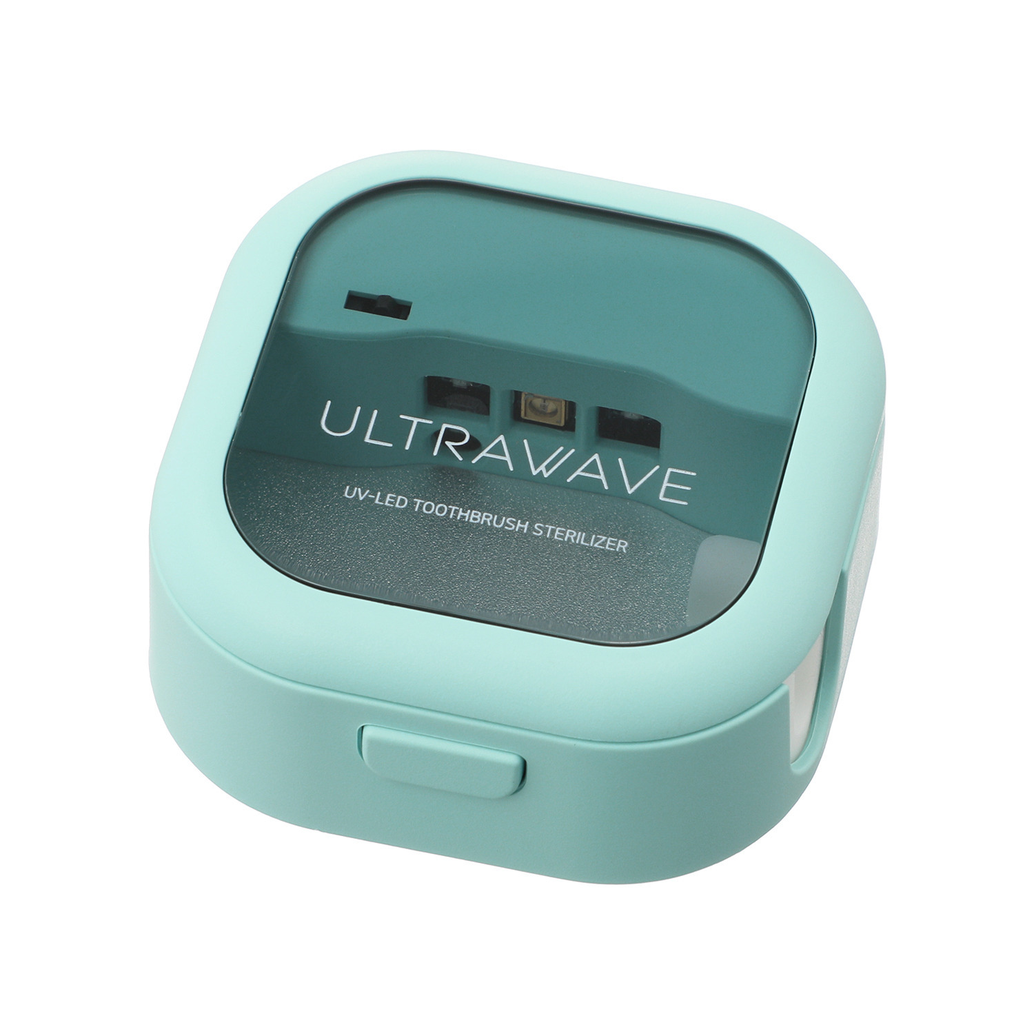 気になる歯ブラシの お悩みに！ ＵＶ照射ができる 歯ブラシすっきりキャップ マグネットタイプ 色が選べる２個セット