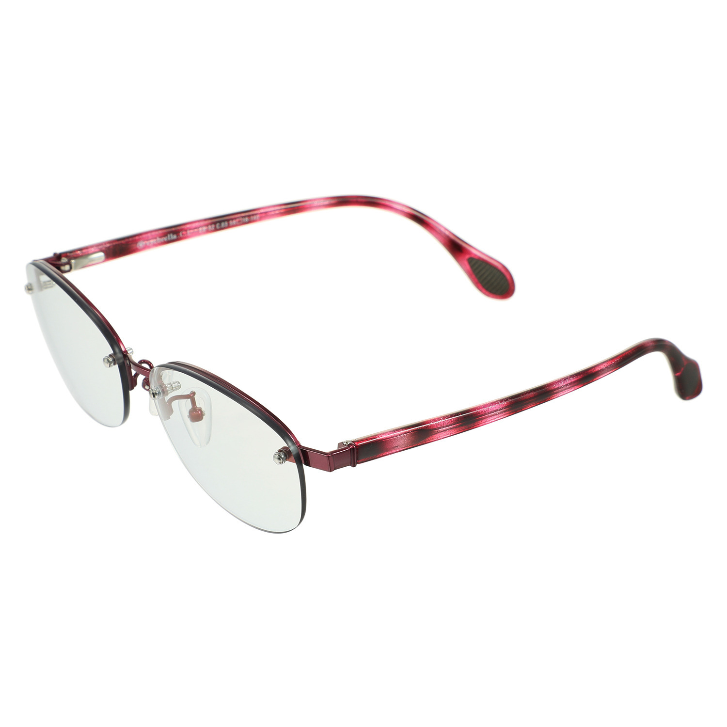 瞳の健康を守る 多機能透明サングラス どなたにでも似合う 眩しさを抑えた快適な視界 アイブレラ クリアルミナス