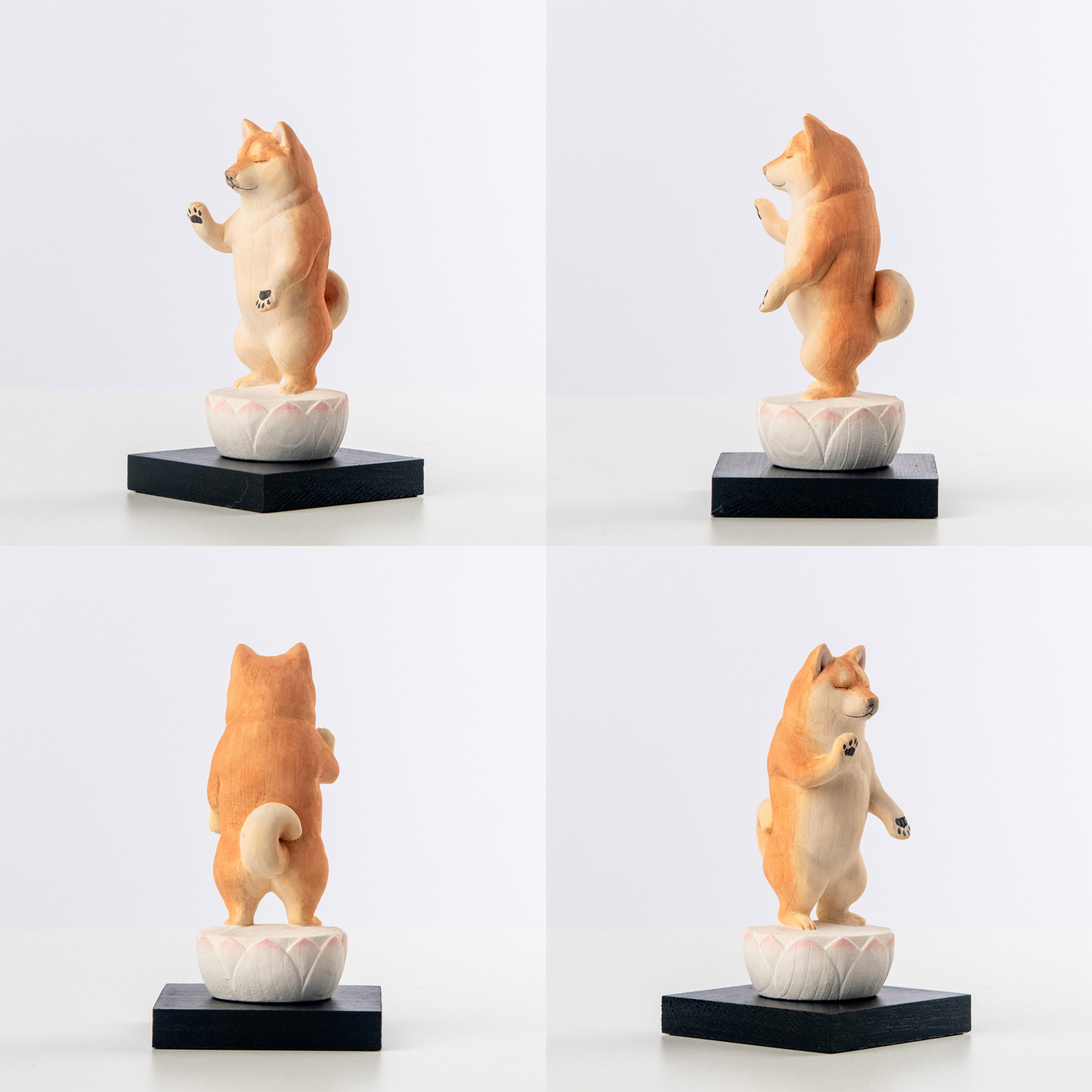 たまふり屋 犬ｂｕｄｄｈａ 阿弥陀柴犬＜小＞ コンプリートセット