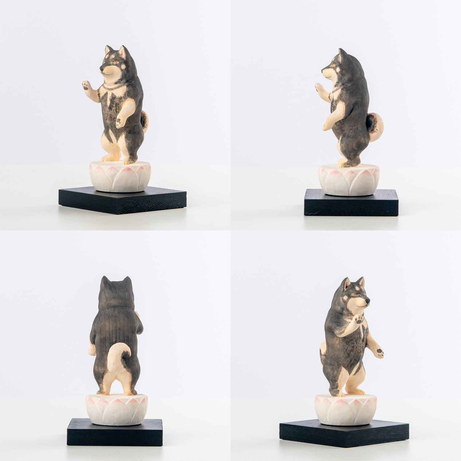 たまふり屋 犬ｂｕｄｄｈａ 阿弥陀柴犬＜小＞ コンプリートセット