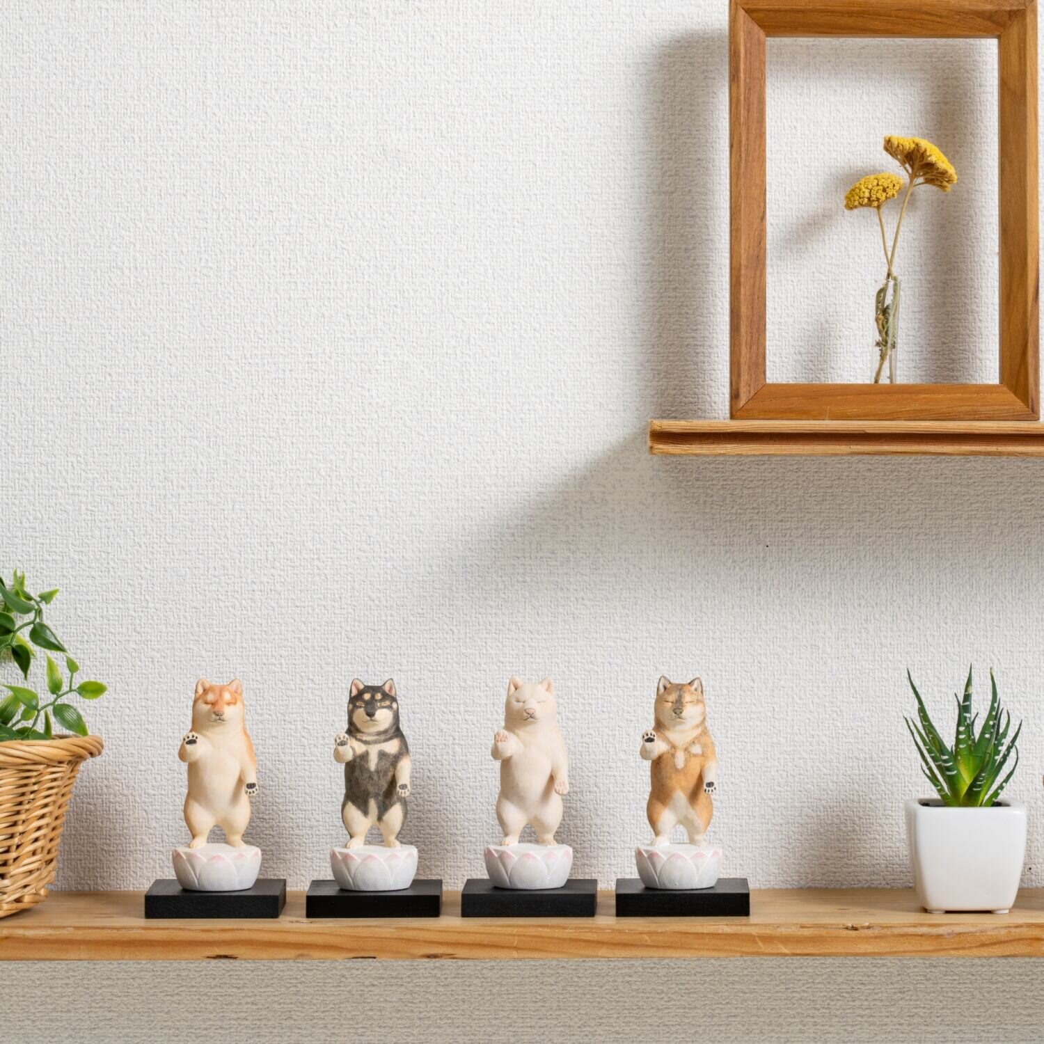 たまふり屋 犬ｂｕｄｄｈａ 阿弥陀柴犬＜小＞ コンプリートセット