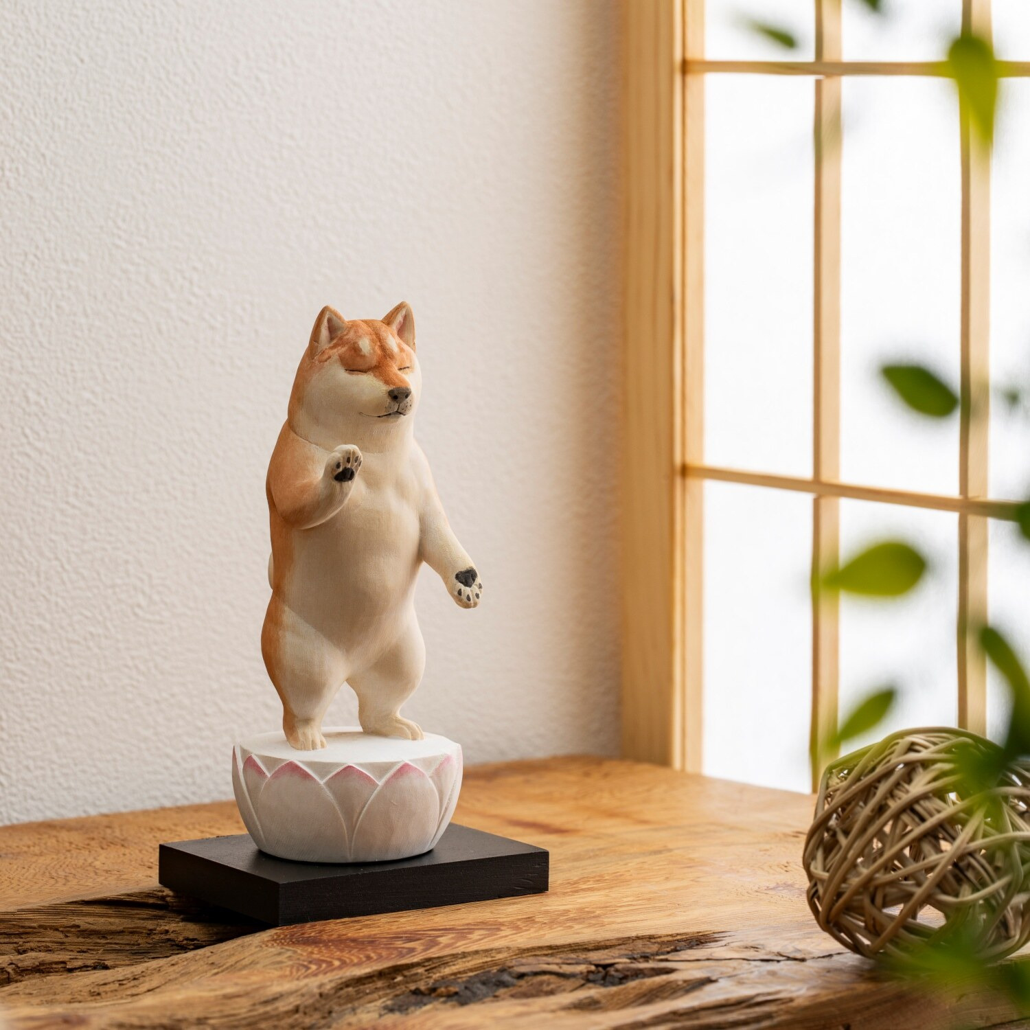 たまふり屋 犬ｂｕｄｄｈａ 阿弥陀柴犬＜中＞