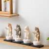 たまふり屋 犬ｂｕｄｄｈａ 阿弥陀柴犬＜中＞ コンプリートセット