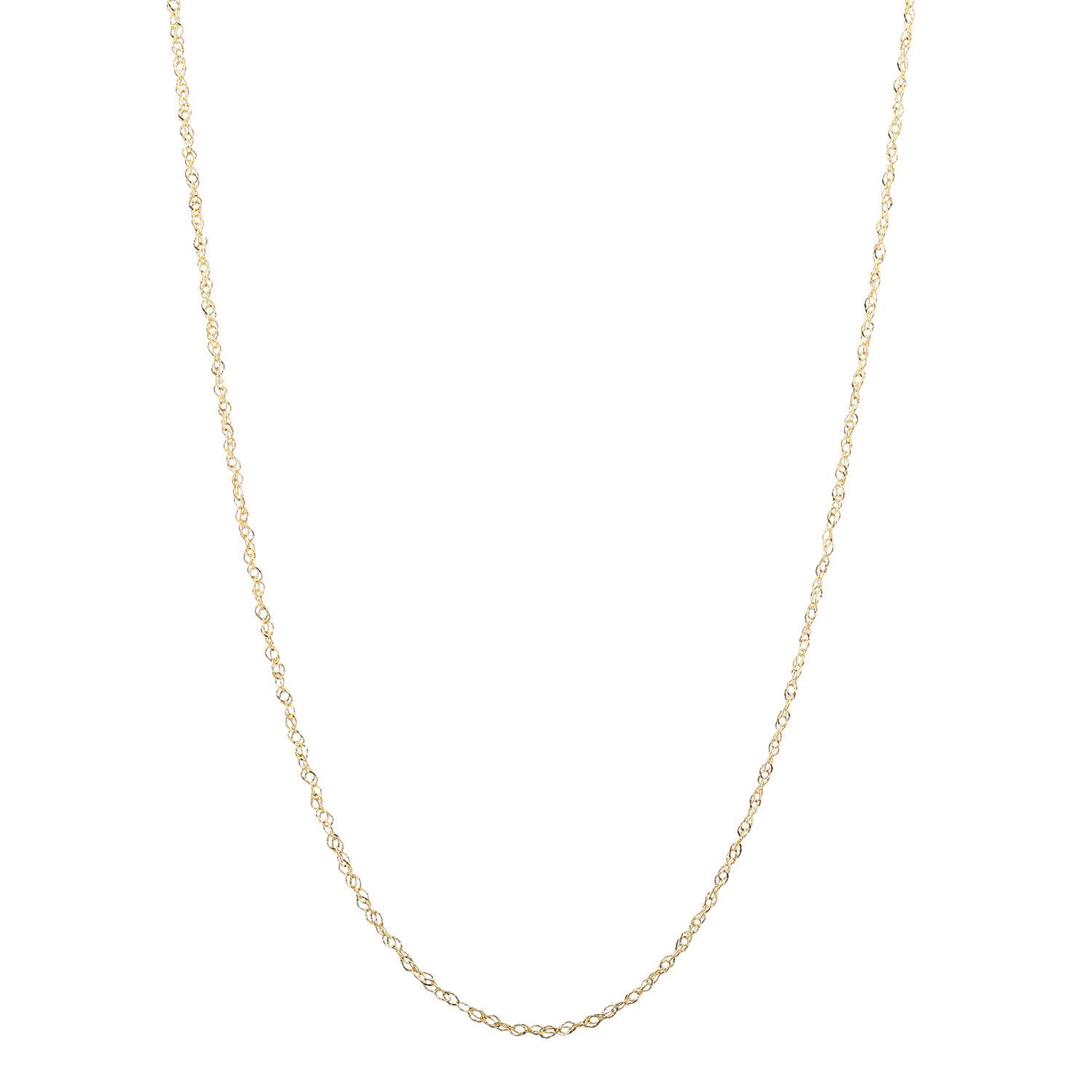 アルテッロ １８Ｋ リトルスター ツイストライン ロングネックレス