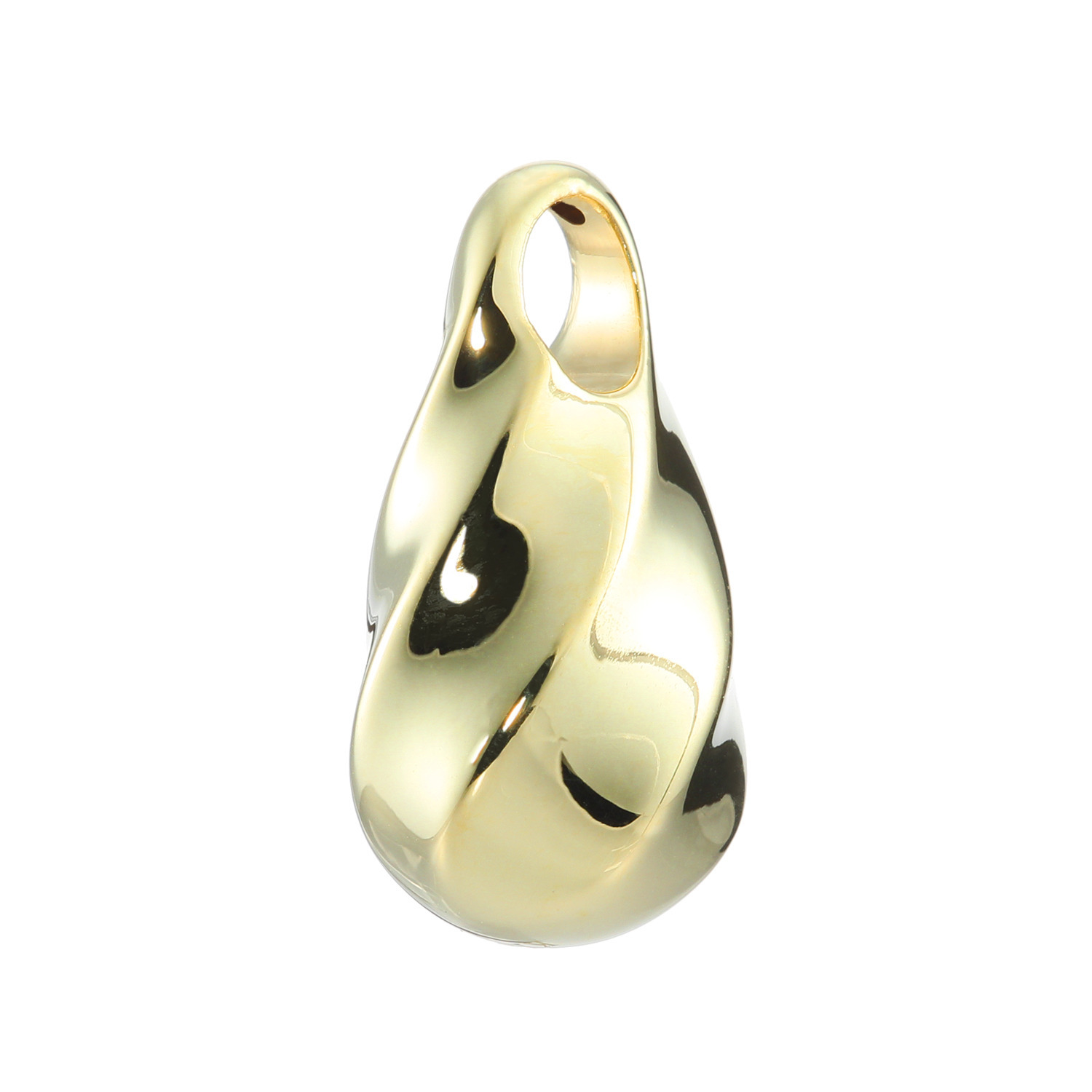アルテッロ １８Ｋ ツイストドロップ ペンダントトップ