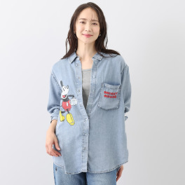 デシグアル ミッキーマウスプリント シャ...