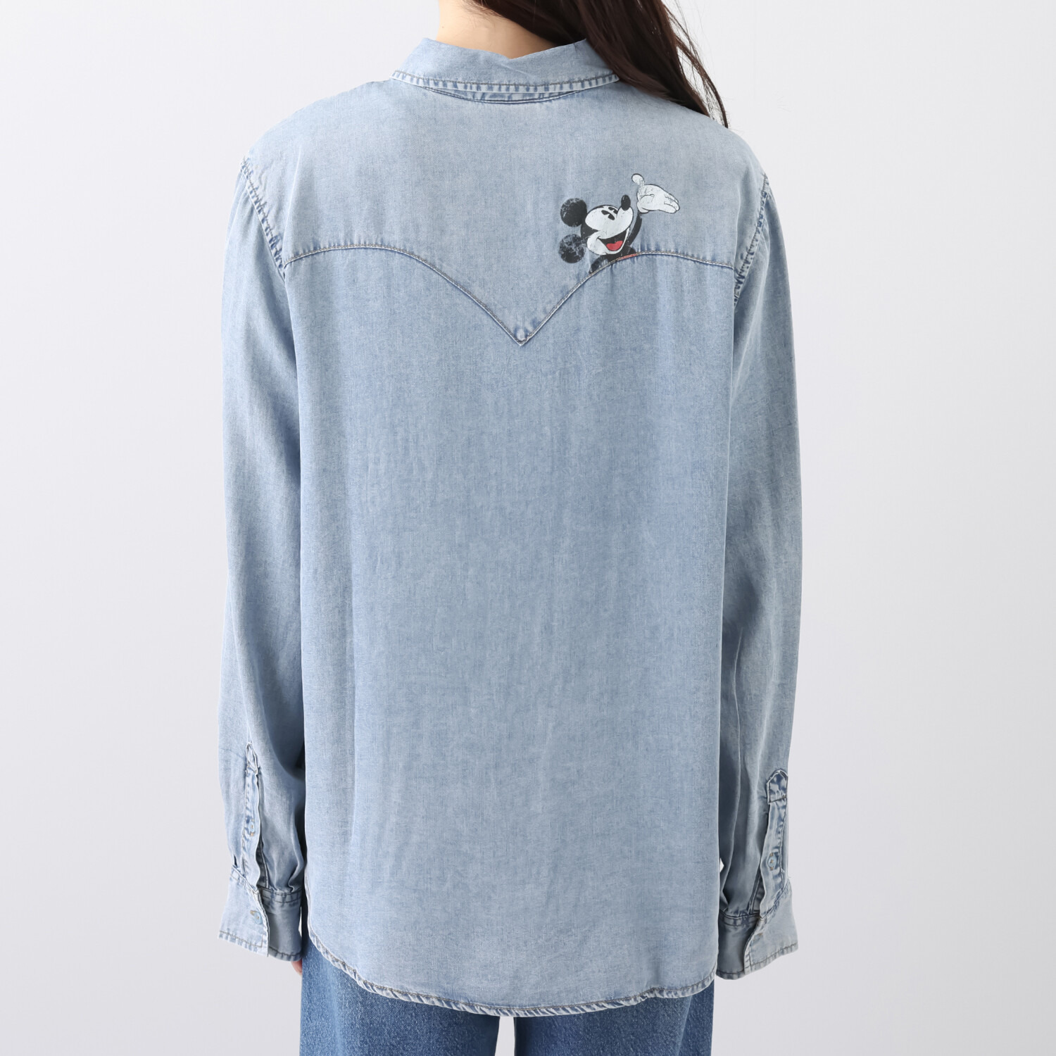 デシグアル ミッキーマウスプリント シャツ