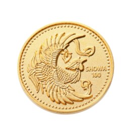 昭和百周年記念コイン 純金 鳳凰＆富士山...