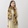 フラース カシミンク（Ｒ） レオパード柄マフラー