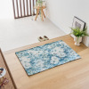 ゴブラン織 はっ水加工 アートタッチ　ロータス マット ＜６０×９０ｃｍ＞