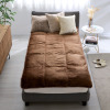 モリリン トリプルホット効果で 薄いのに抜群の暖かさ！ ハイパーメタルウォーム ゴールド ふわぽか敷きパッド ＜クイーン＞