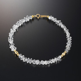 オーサムジェムズ １８Ｋ ハーキマーダイ...