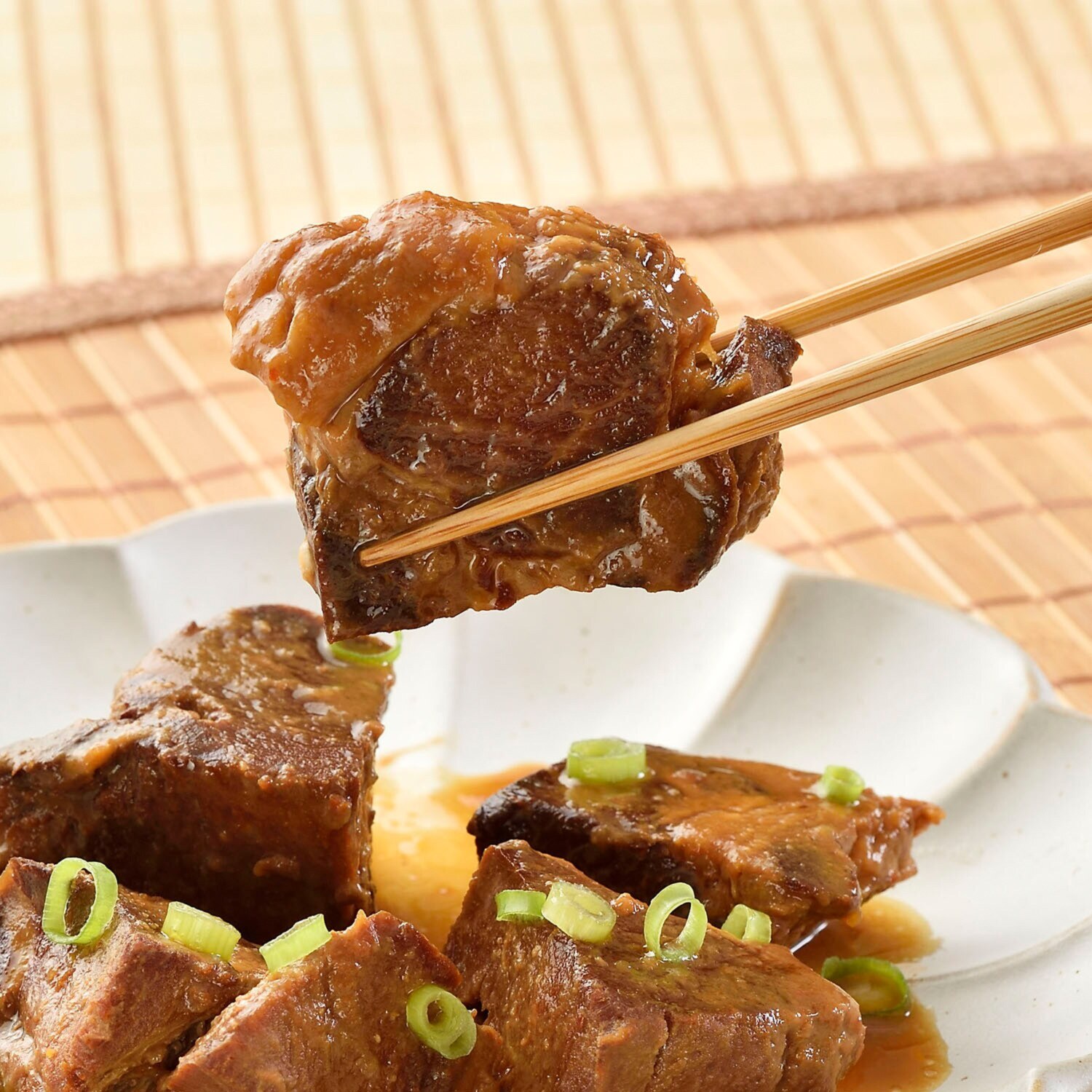 花畑牧場 ホエイ豚のやわらか角煮 ４ヶ月頒布会