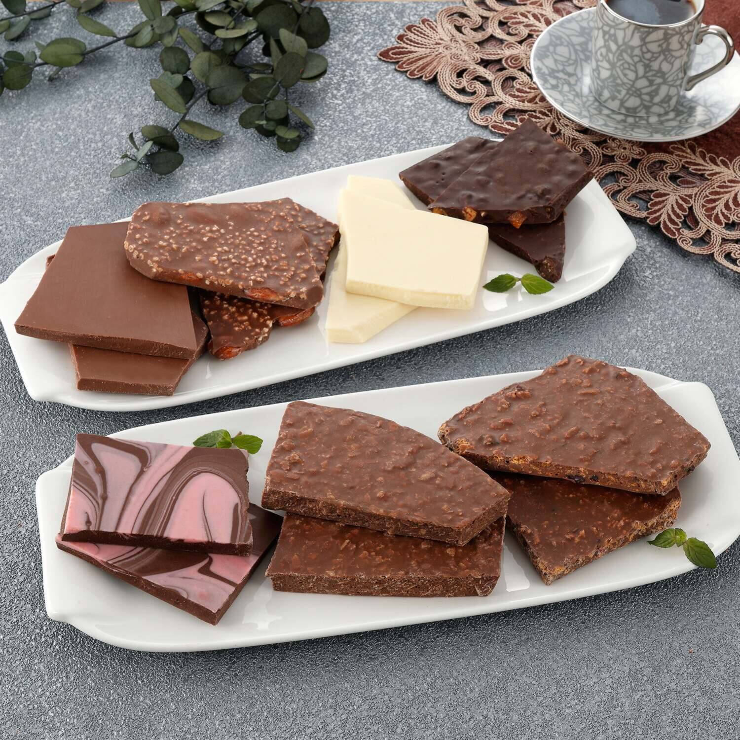 人気割れチョコ専門店 “チュベ・ド・ショコラ” 割れチョコ７種セット