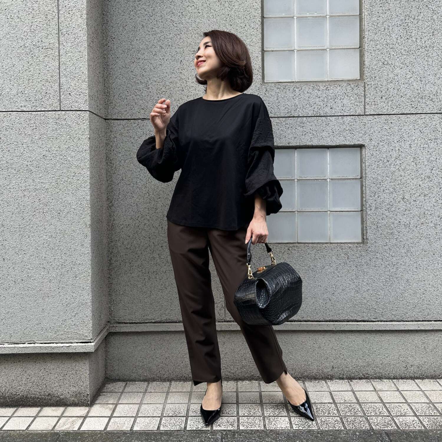 タマミ　ワタナベ ストレッチパンツ “マジックスティック”