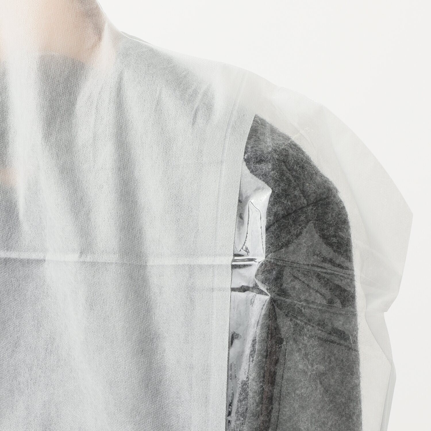クラレトレーディング 大切なお洋服の収納に あるとうれしい ブロック式洋服カバー コンフォート ＜ロング１７枚組＞