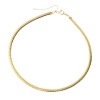 オーサムジュエリー １８Ｋ ワイドデザイン ネックレス