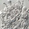 光則 純プラチナ製　小判 “吉祥七福神” ＜１０ｇ＞