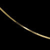 チェルカーレ １８Ｋ ボックスチェーン スライドネックレス