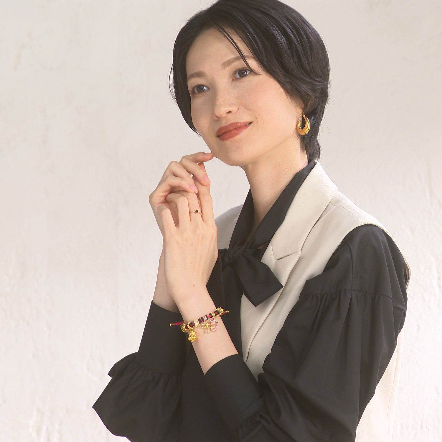 タンブンブレス タンブンビジュー ブレスレット ＜吉祥万倍＞ 〜金財・健康・良縁結び〜