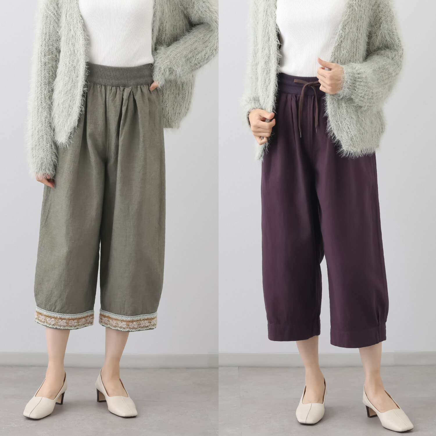 エム　アンド　キョウコ リバーシブルパンツ