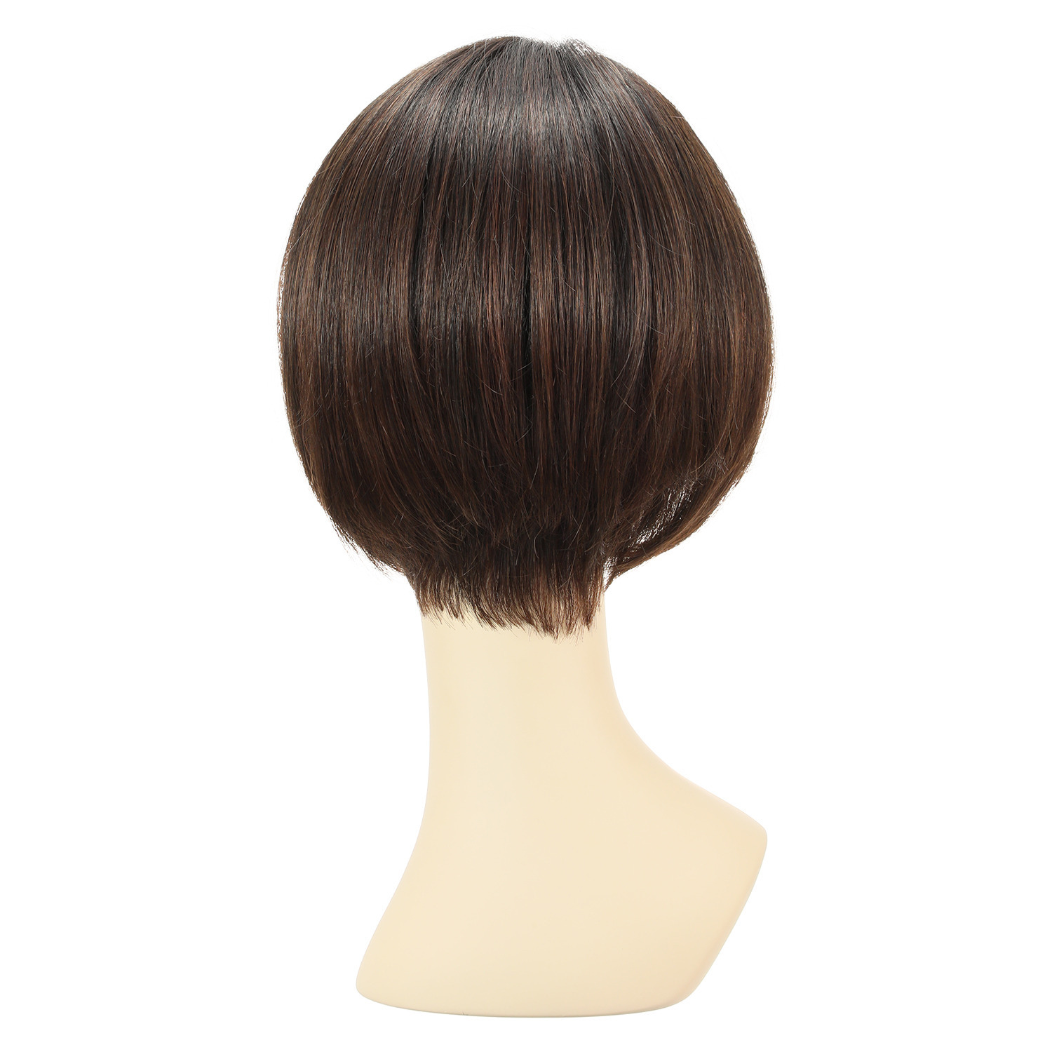 マダムヒロコ フルハンドメイド 高品質フルウィッグ！ ソワショート プレミアム ＜ナチュラルブラウン＞