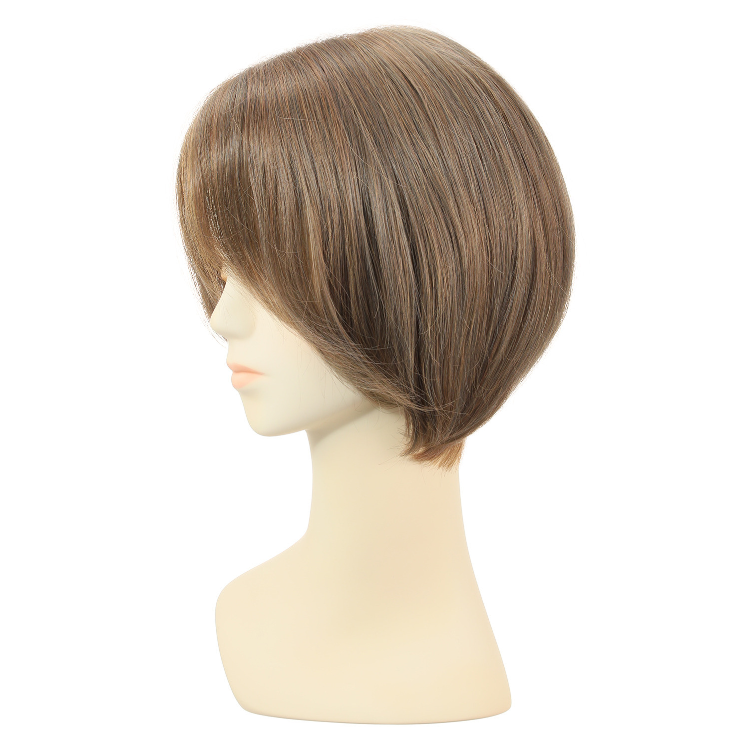 マダムヒロコ フルハンドメイド 高品質フルウィッグ！ ソワショート プレミアム ＜ベージュアッシュ＞