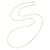ジュウ １８Ｋ ペーパークリップチェーン ロングネックレス