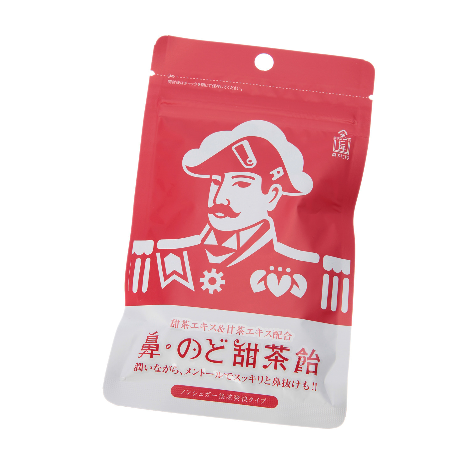 潤いながらすっきり爽快！　森下仁丹 鼻・のど甜茶飴 ボリュームセット