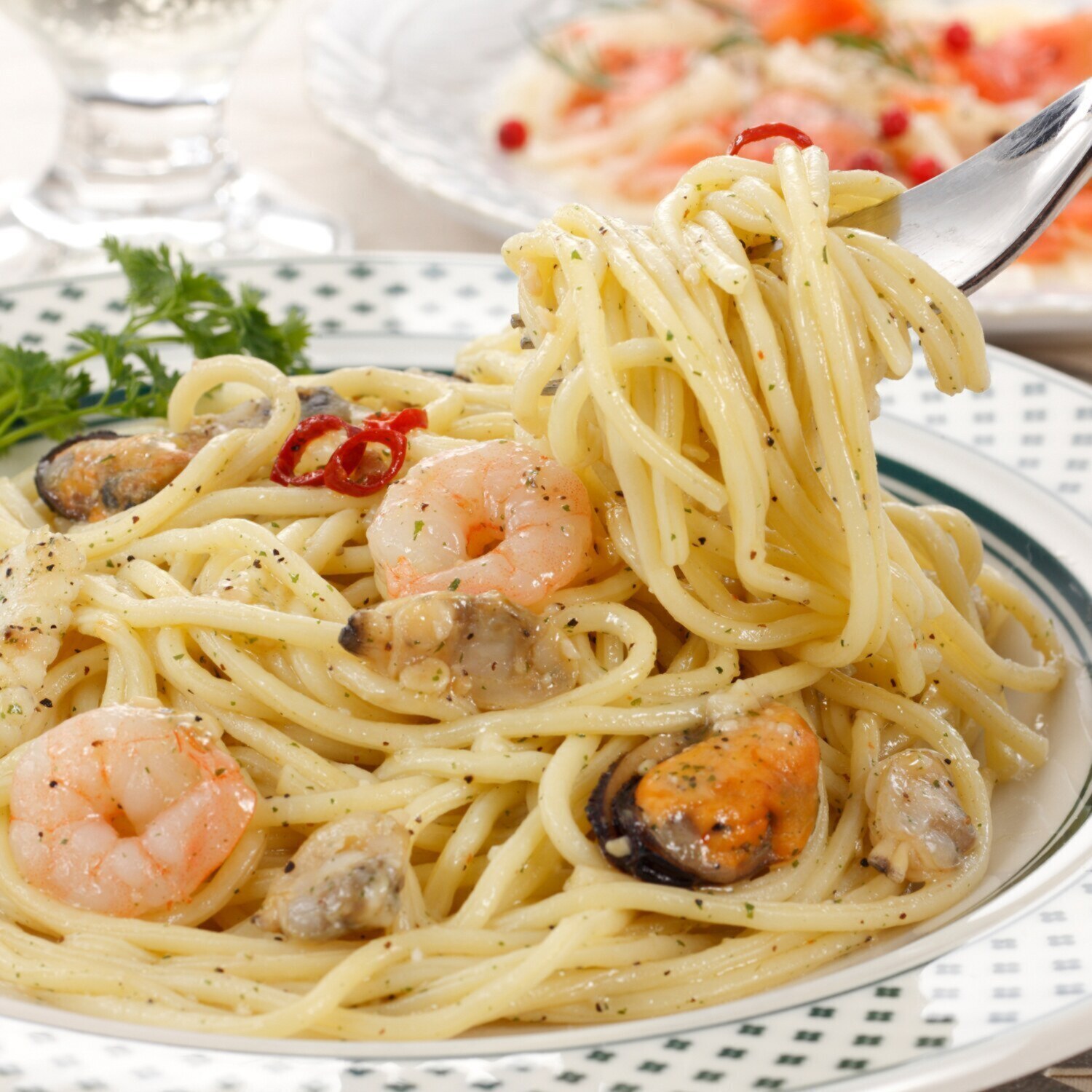 レンジで簡単！ 本格海鮮生パスタ ４ヶ月頒布会