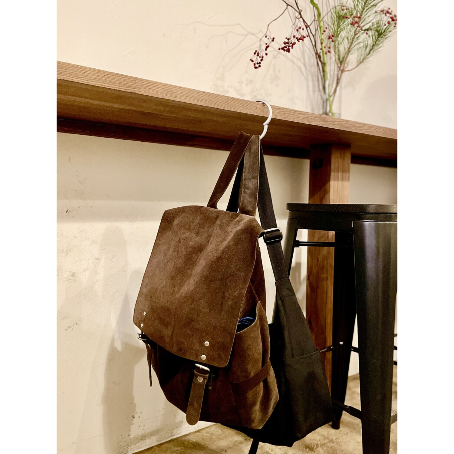 シンプル＆高性能 バッグハンガークリッパ